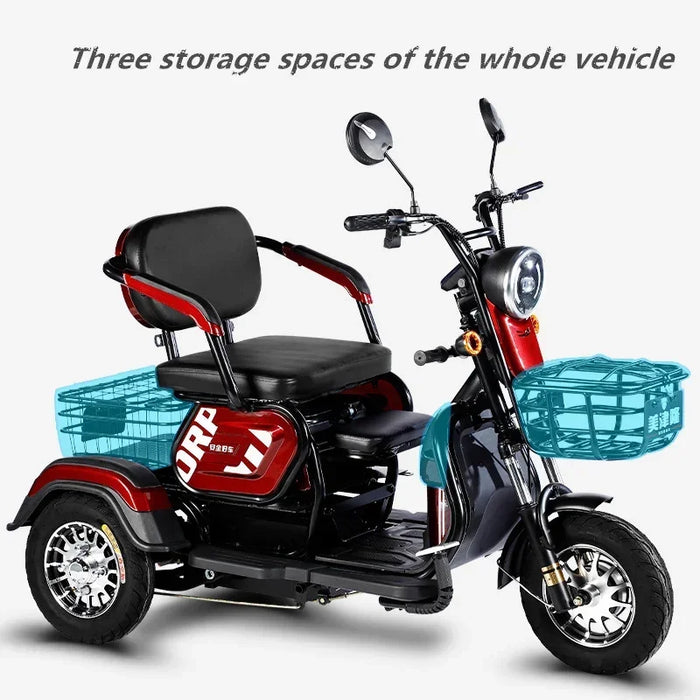 3-Wheel Electric Mobility Scooter